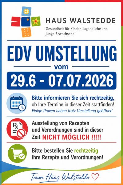 Wichtige Information zur EDV-Umstellung